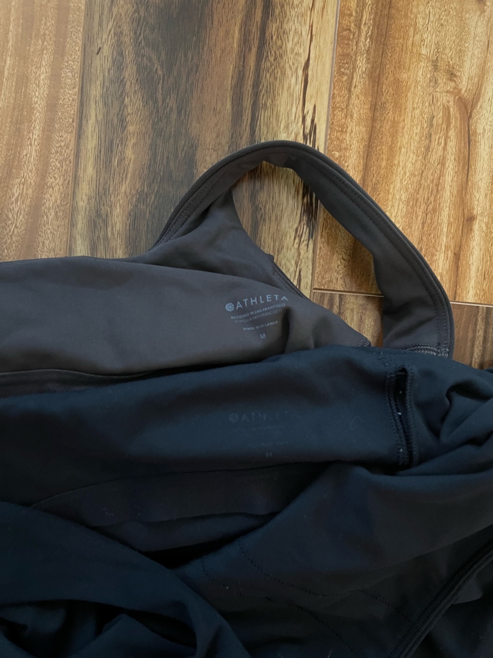 Athleta Transcend square neck crop bra bundle - Picture 4 of 7